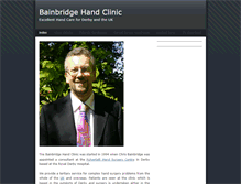 Tablet Screenshot of hand-surgery.co.uk